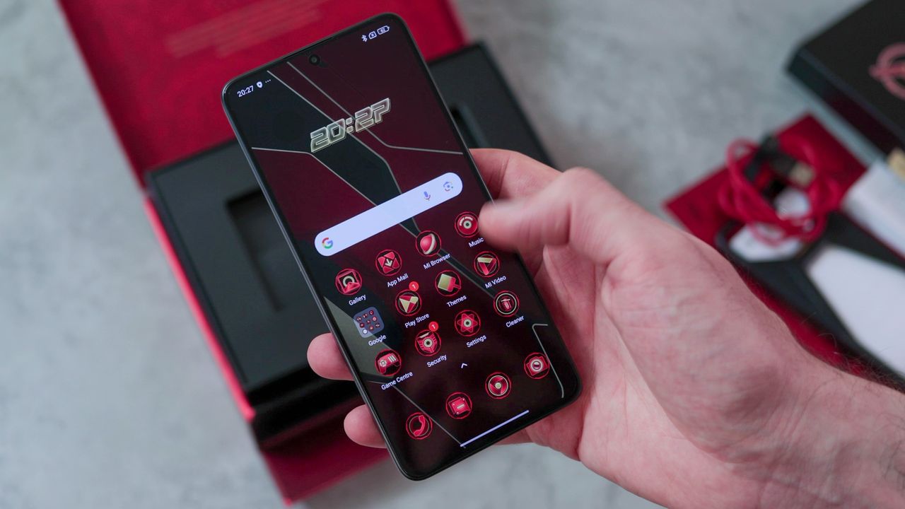 A photo of the Poco X7 Pro Iron Man Edition