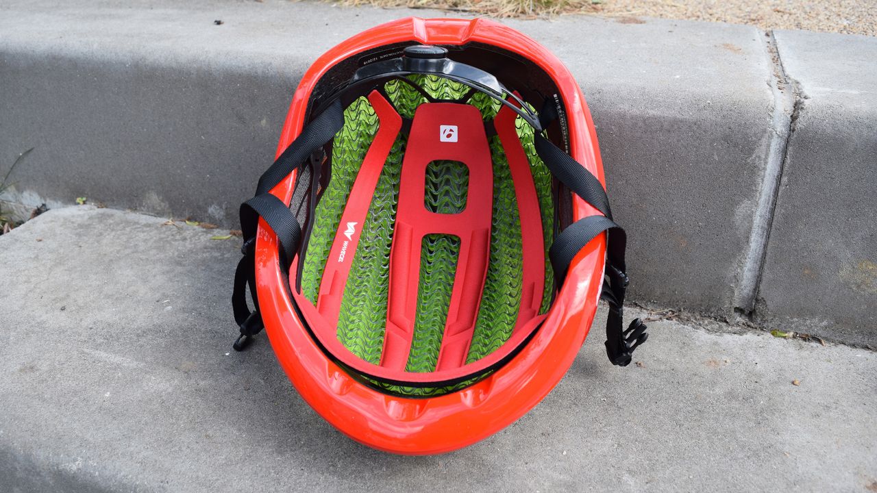 The WaveCel structure lines the inside of the helmet and is claimed to reduce the risk of certain head injuries
