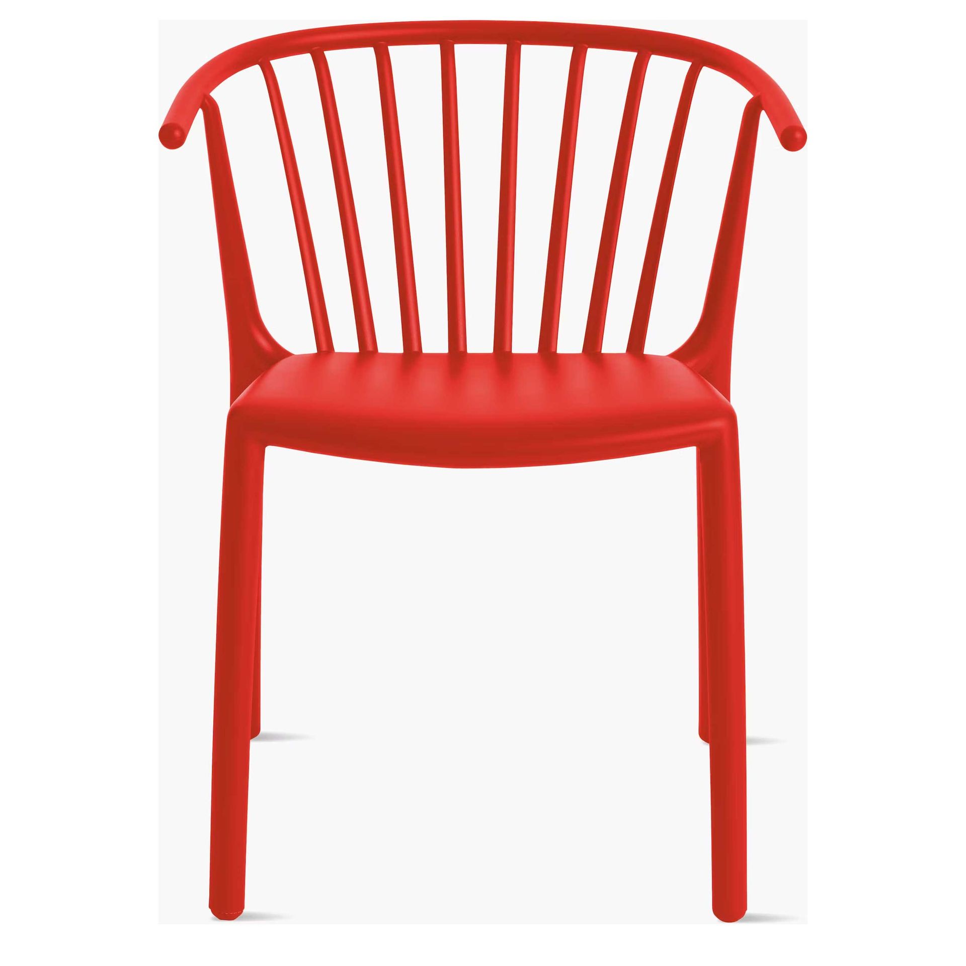 a sustainable recycled plastic chair