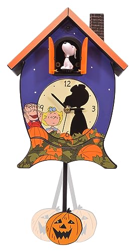 Peanuts Great Pumpkin Halloween Cuckoo Clock