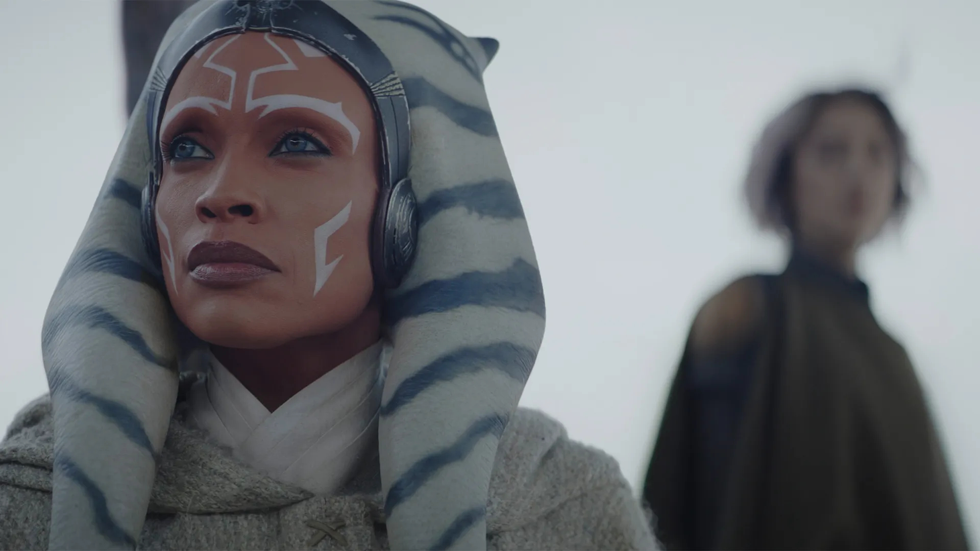 Screenshot from the Ahsoka Season 2 trailer showing Ahsoka Tano.