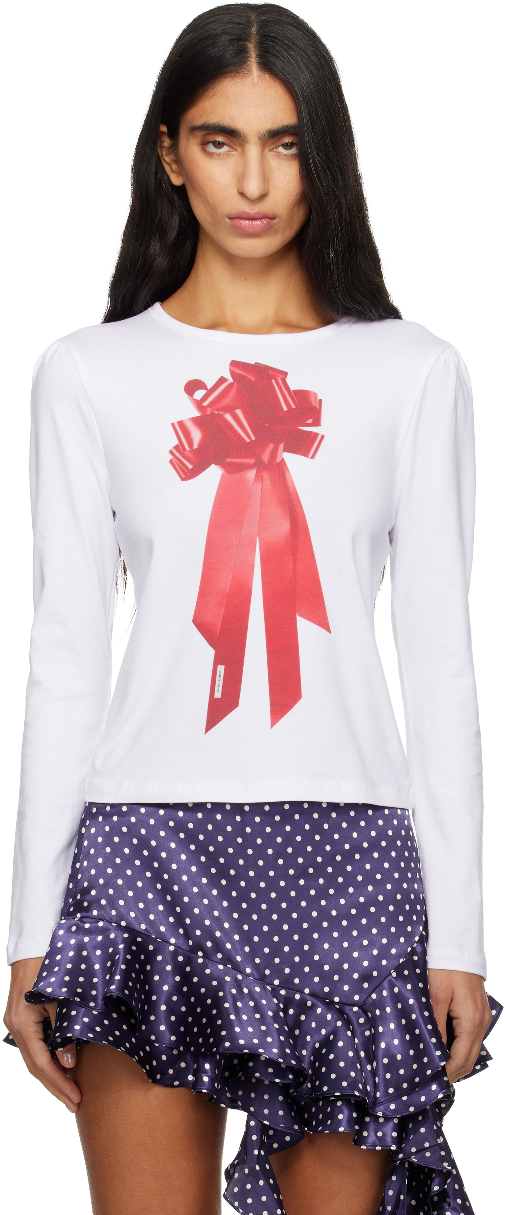 White Present Nap T-Shirt