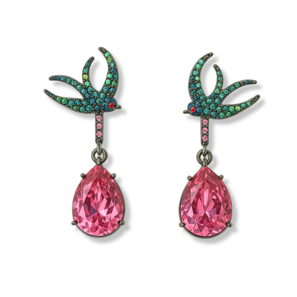 Flying Swallow Earrings