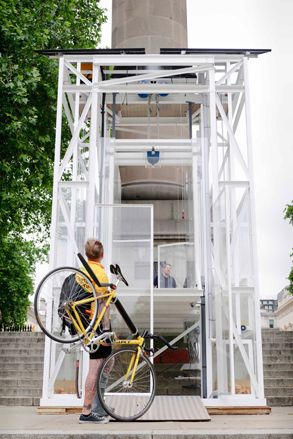 A solar lift by Matthew Lloyd Architects