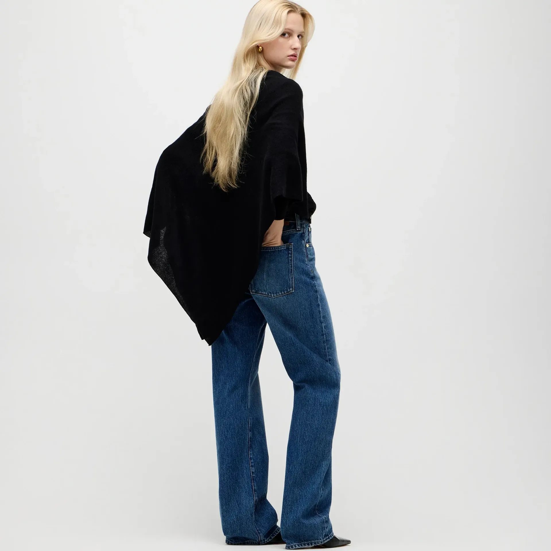 J.Crew, Cashmere-Wool Blend Poncho