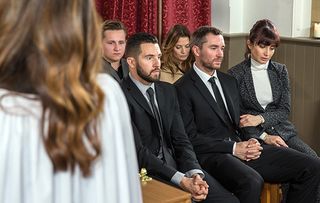 Finn's funeral