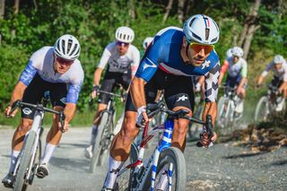 UCI Gravel World Series: Hugo Drechou and Sophie Wright surge to victory in opening French round at Wish One