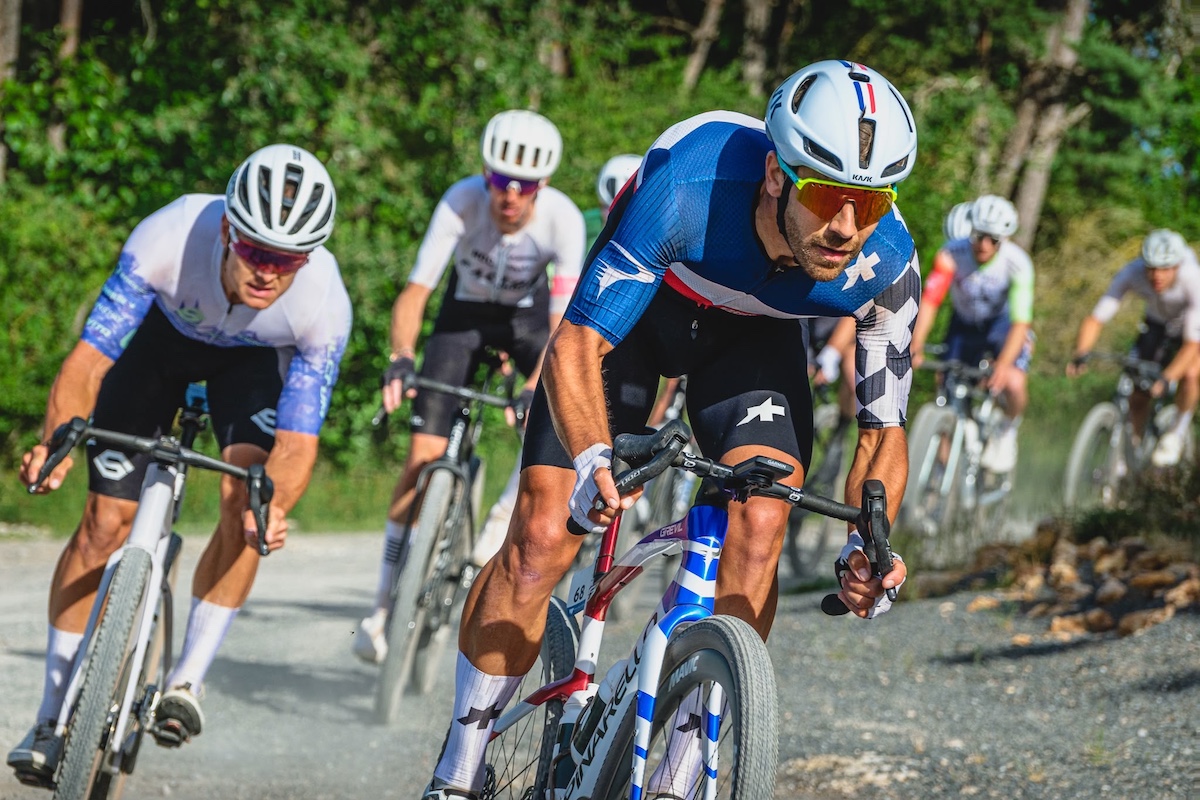 UCI Gravel World Series: Hugo Drechou and Sophie Wright surge to victory in opening French round at Wish One