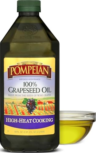 Pompeian 100% Grapeseed Oil - 68 Fl Oz (2 L) - Value Size