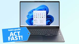 Lenovo IdeaPad 5 Pro laptop with a Tom's Guide deal tag