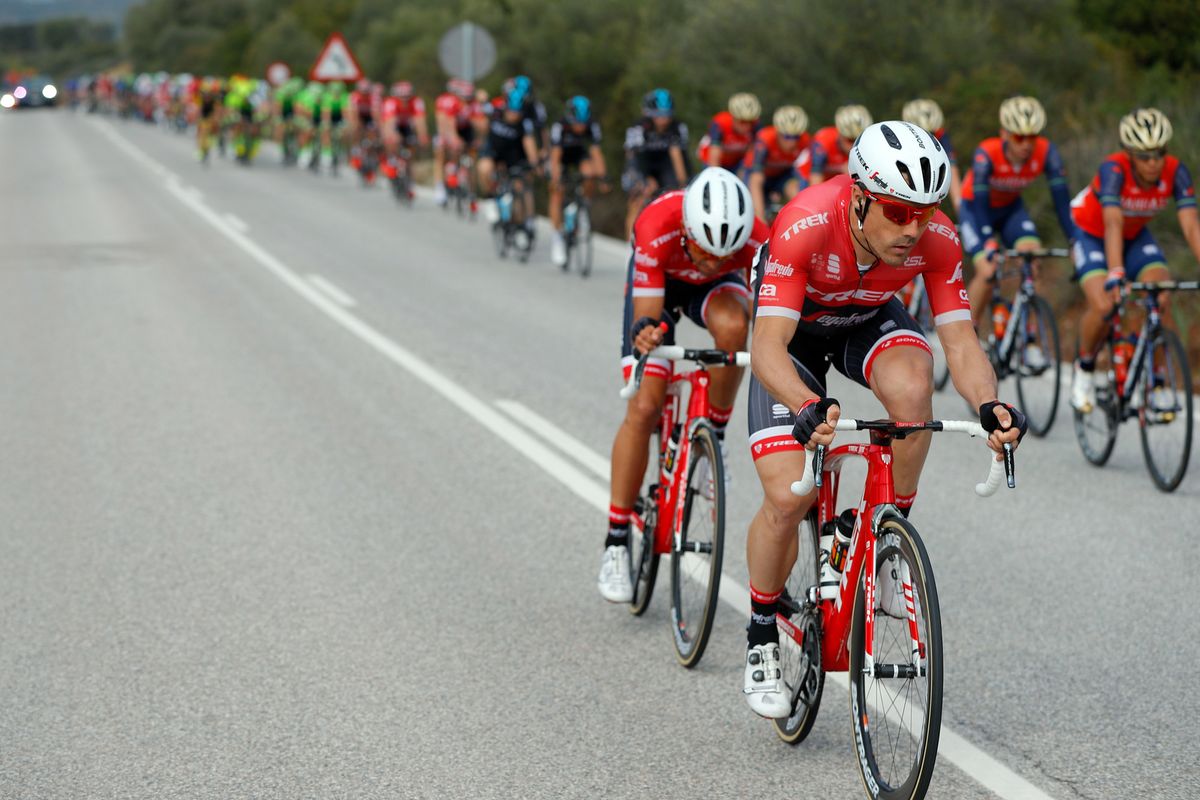 Trek-Segafredo on the attack