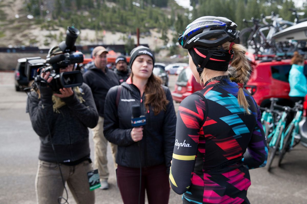 Interview time for Alena Amialiusik (Canyon SRAM)