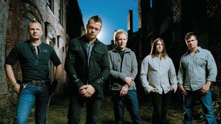 Todd Harrell, pictured left, with 3 Doors Down