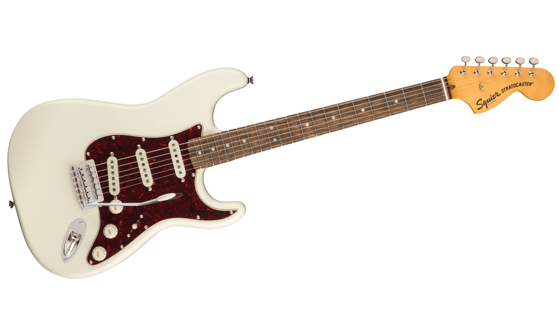 A Squier Classic Vibe 70s Stratocaster electric guitar