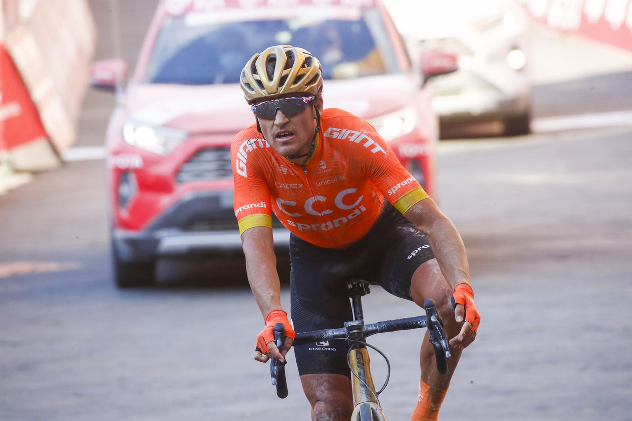 Strade Bianche 2020 - 14th Edition - Siena - Siena 184 km - 01/08/2020 - Greg Van Avermaet (BEL - CCC Team) - photo Luca Bettini/BettiniPhoto&Acirc;&copy;2020