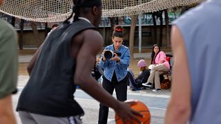 Canon EOS R images from a streetball game