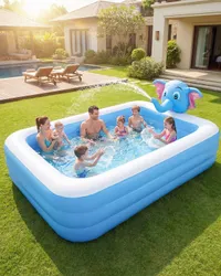 Victoper 3 Ring Large Inflatable Swimming Pool