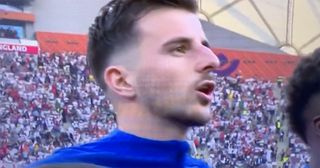 World Cup 2022: England star Mason Mount mistakenly sings the wrong national anthem