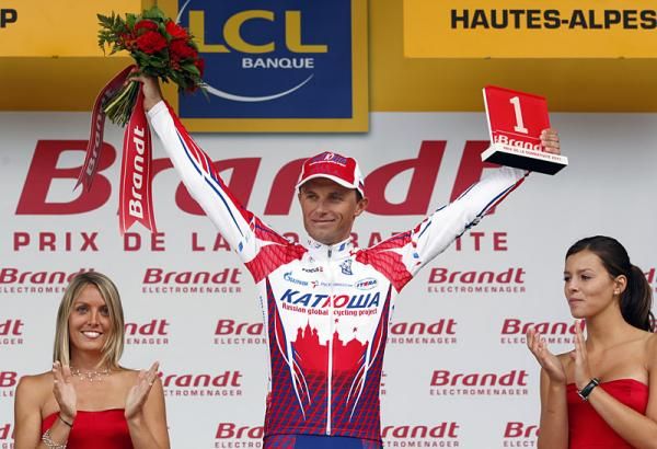 Mikhail Ignatyev (Katusha) claimed the most aggressive rider award for stage 16.