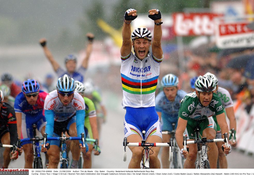 Eneco Tour stage 6 victory for Boonen, 2006