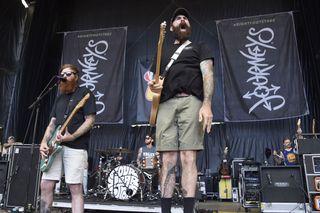 (L-R) Alan Day and Dan O'Connor of Four Year Strong