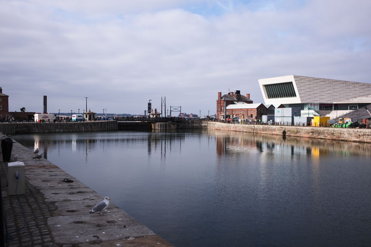 The Albert Dock in Liverpool