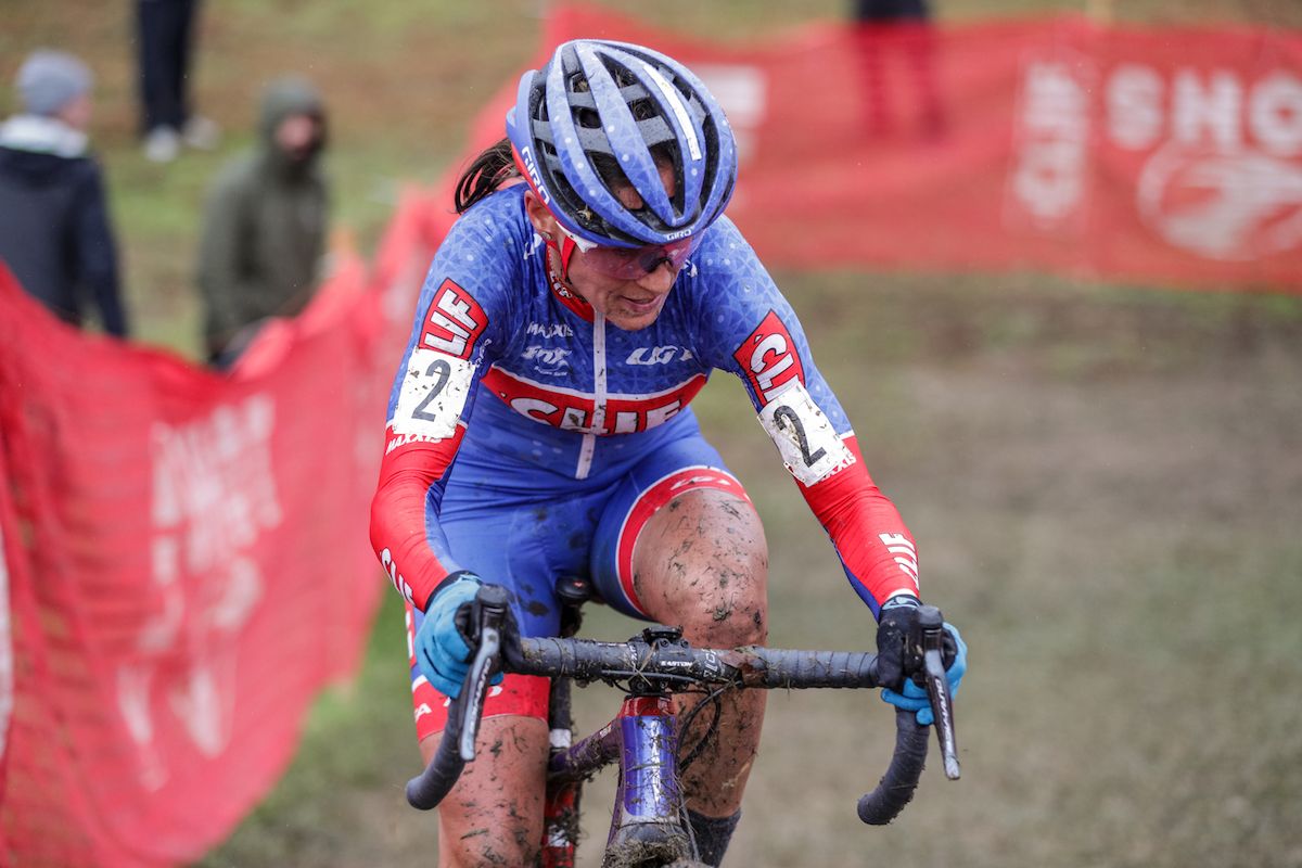 Katerina Nash (Clif) on the chase