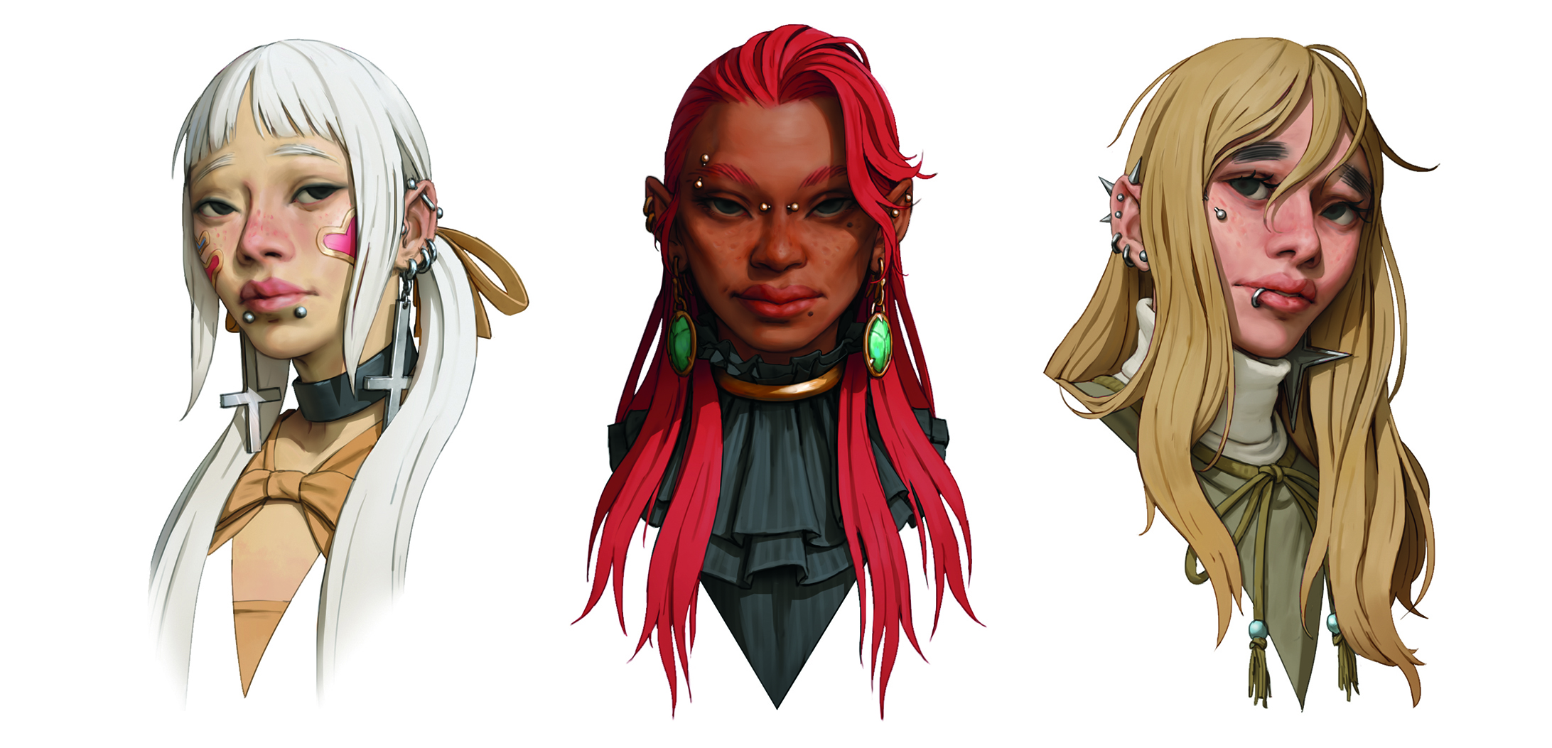 How street fashion photography inspired this video game concept artist's character designs