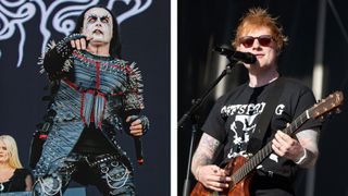 Dani Filth and Ed Sheeran