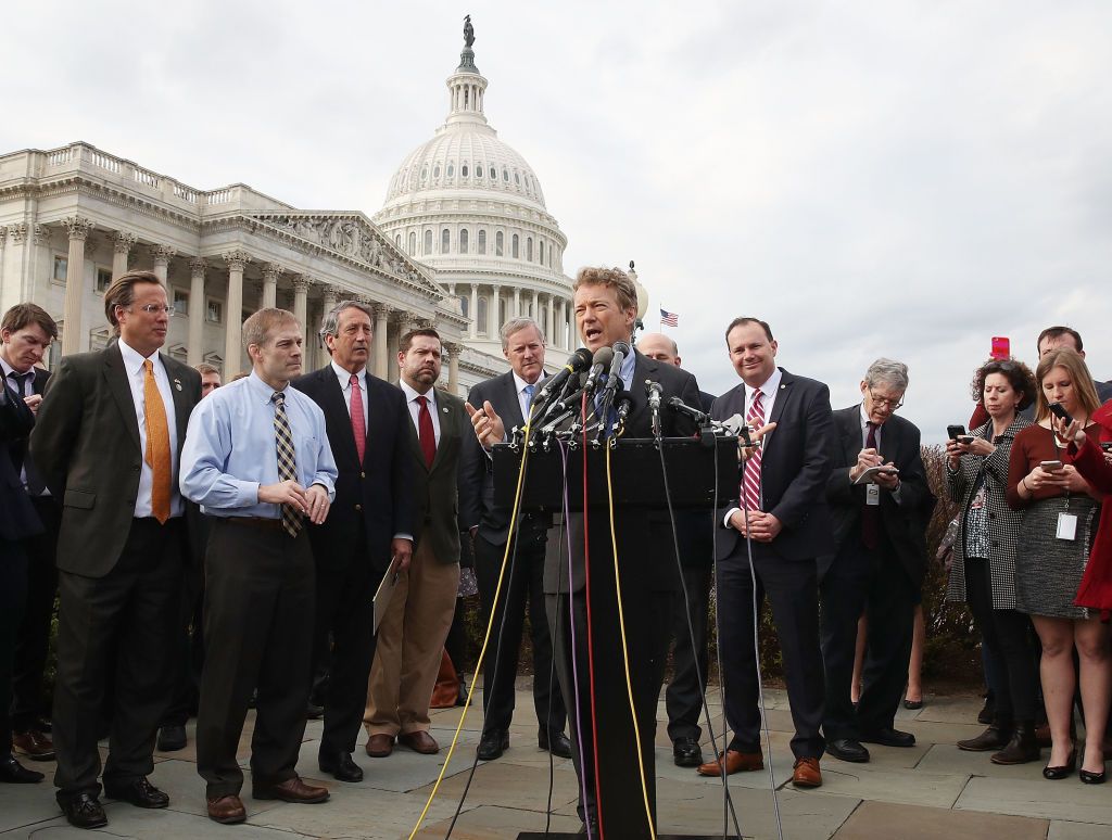 House Freedom Caucus on Health care. 