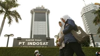 Indosat building in Jakarta