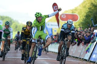 Elia Viviani, stage winner, Tour of Britain 2013, stage one