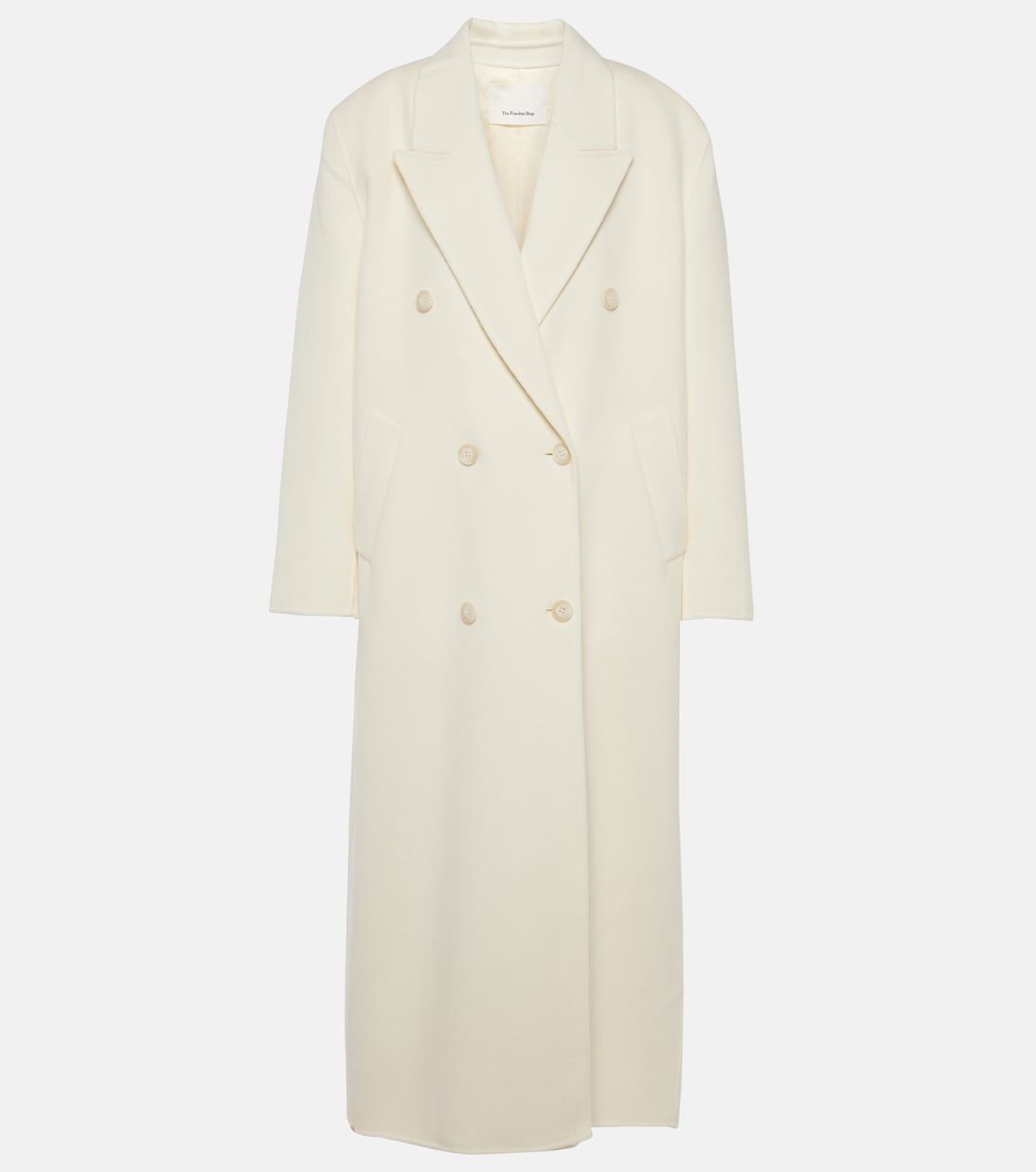Gaia Oversized Wool-Blend Coat