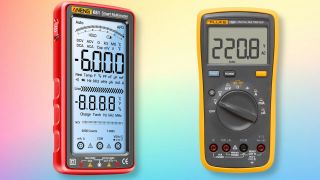 Aneng and Fluke multimeters