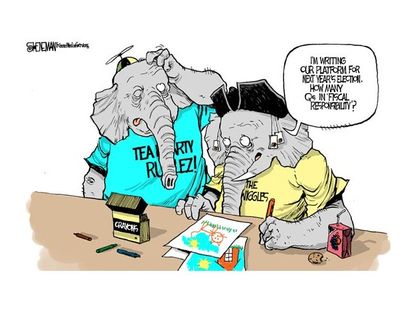 The Tea Party's election playtime