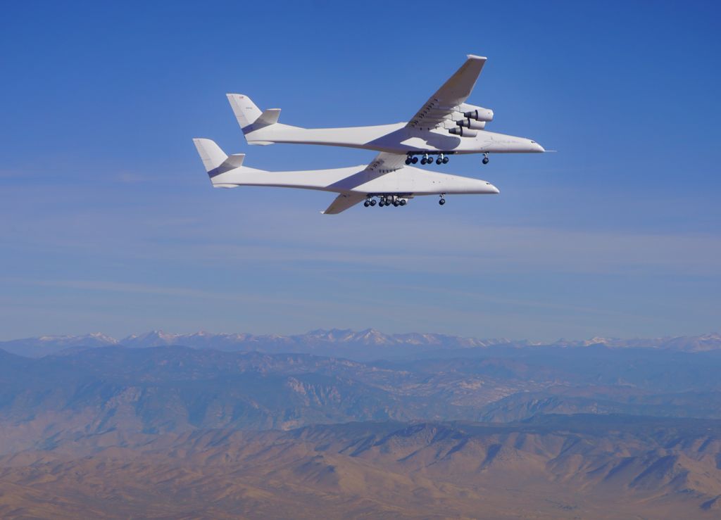 Stratolaunch flies world's largest airplane on 2nd test flight