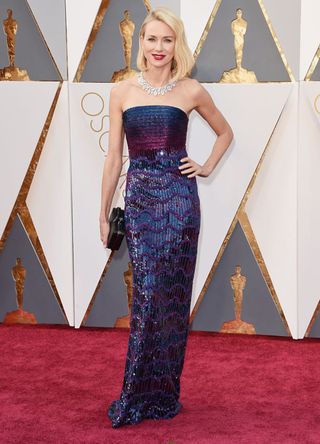 Naomi Watts attends the 88th Annual Academy Awards in California