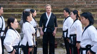 Martin Kove in Cobra Kai season 6 on Netflix.