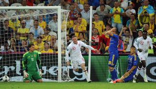 Soccer – UEFA Euro 2012 – Group D – England v Ukraine – Donbass Arena