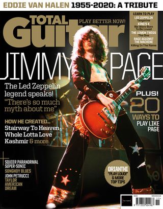 Total Guitar Jimmy Page cover