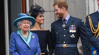 The Queen, Meghan and Prince Harry