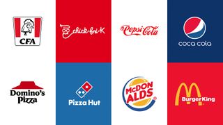 Fast food logo mashups