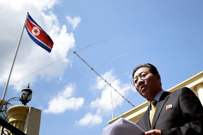North Korean ambassador to Malaysia Kang Chol