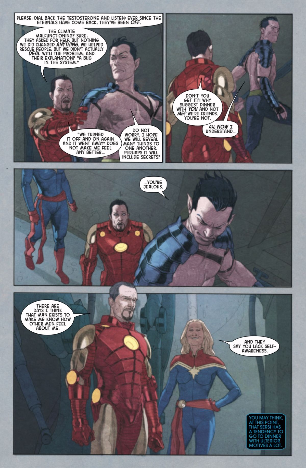 Eternals #10 preview page