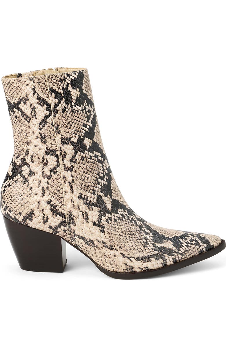 Caty Western Pointed Toe Bootie