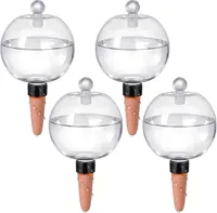 Ansberta EX-Large Plant Watering Globes with Cover 26oz, 4 Pack Ansberta EX-Large Plant Watering Globes with Cover 26oz, 4 Pack