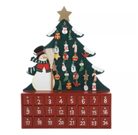 Kurt S. Adler Snowman &amp; Tree Christmas Advent Calendar l