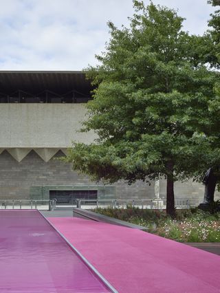 pink architecture commission in Melbourne in 2021