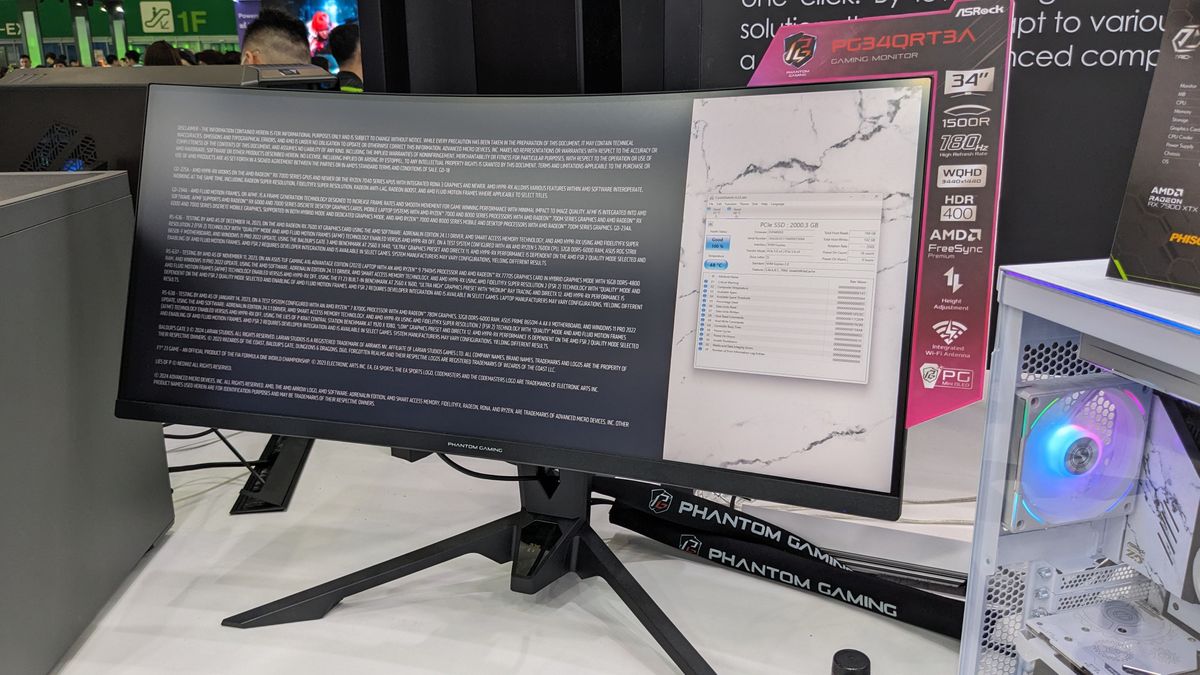 Asrock Gaming Monitors