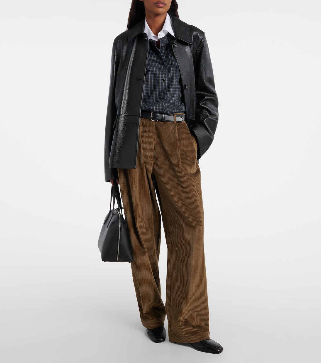Norstrand Cotton Corduroy Straight Pants